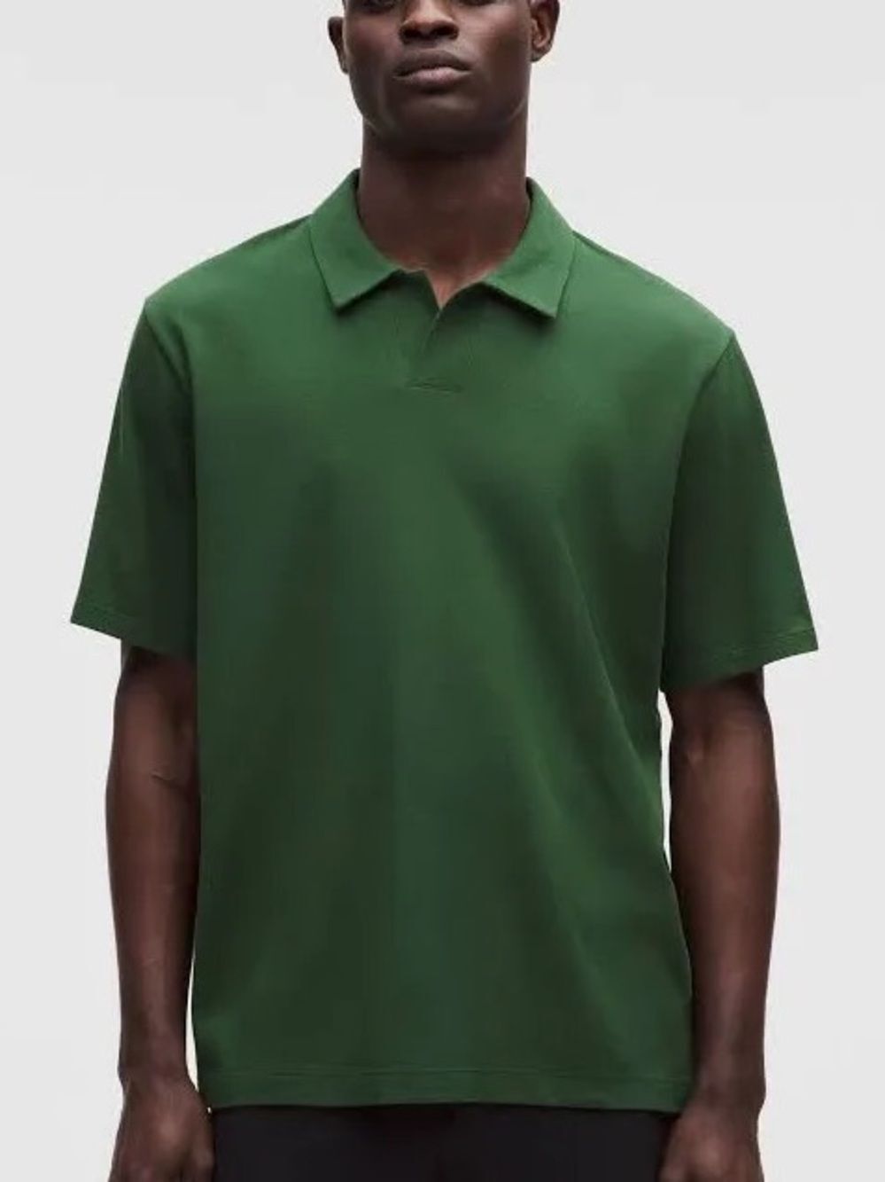 NWT Lululemon Men’s Pique Performance Johnny Collar Shirt Ivy Grove Size S